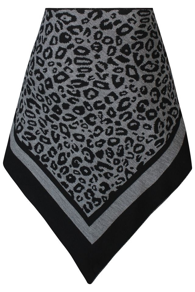 Ze-Aya Turriklæð - Grey Leo