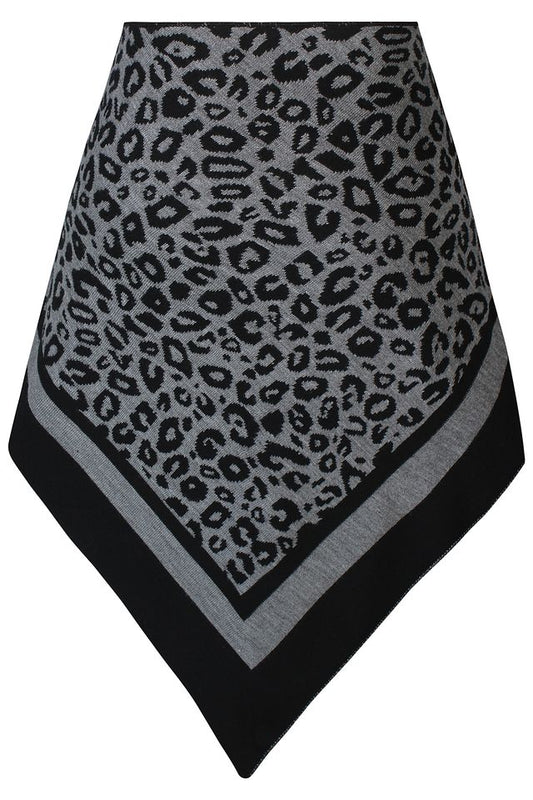 Ze-Aya Turriklæð - Grey Leo