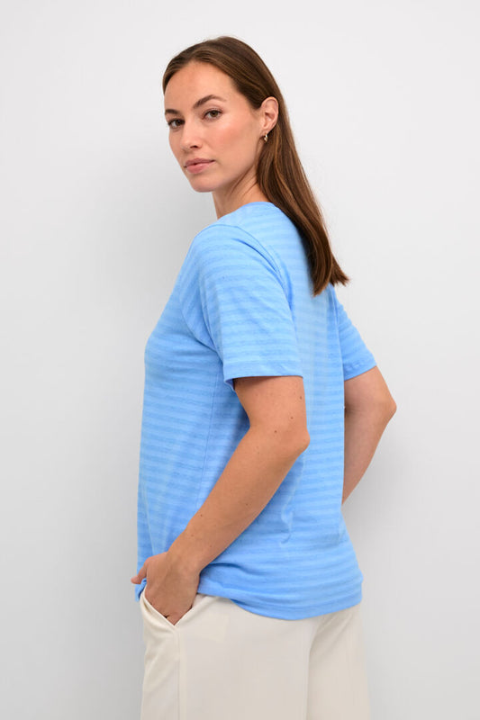 Adena T-Shirt - Della Robbia Blue
