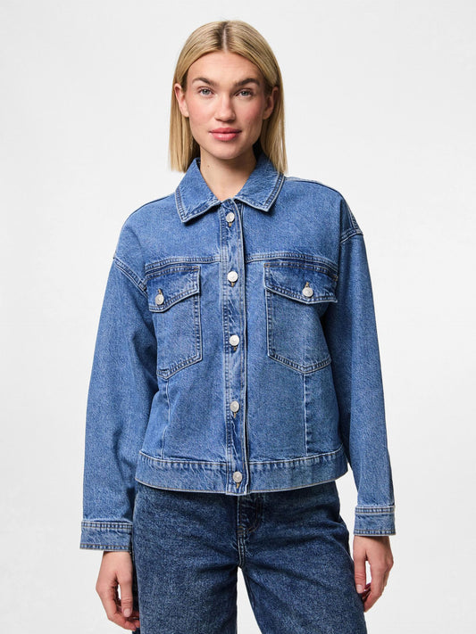 Elma denim jakki - Medium Blue