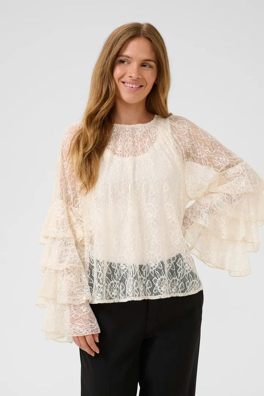 Clemency Blusa - Cream