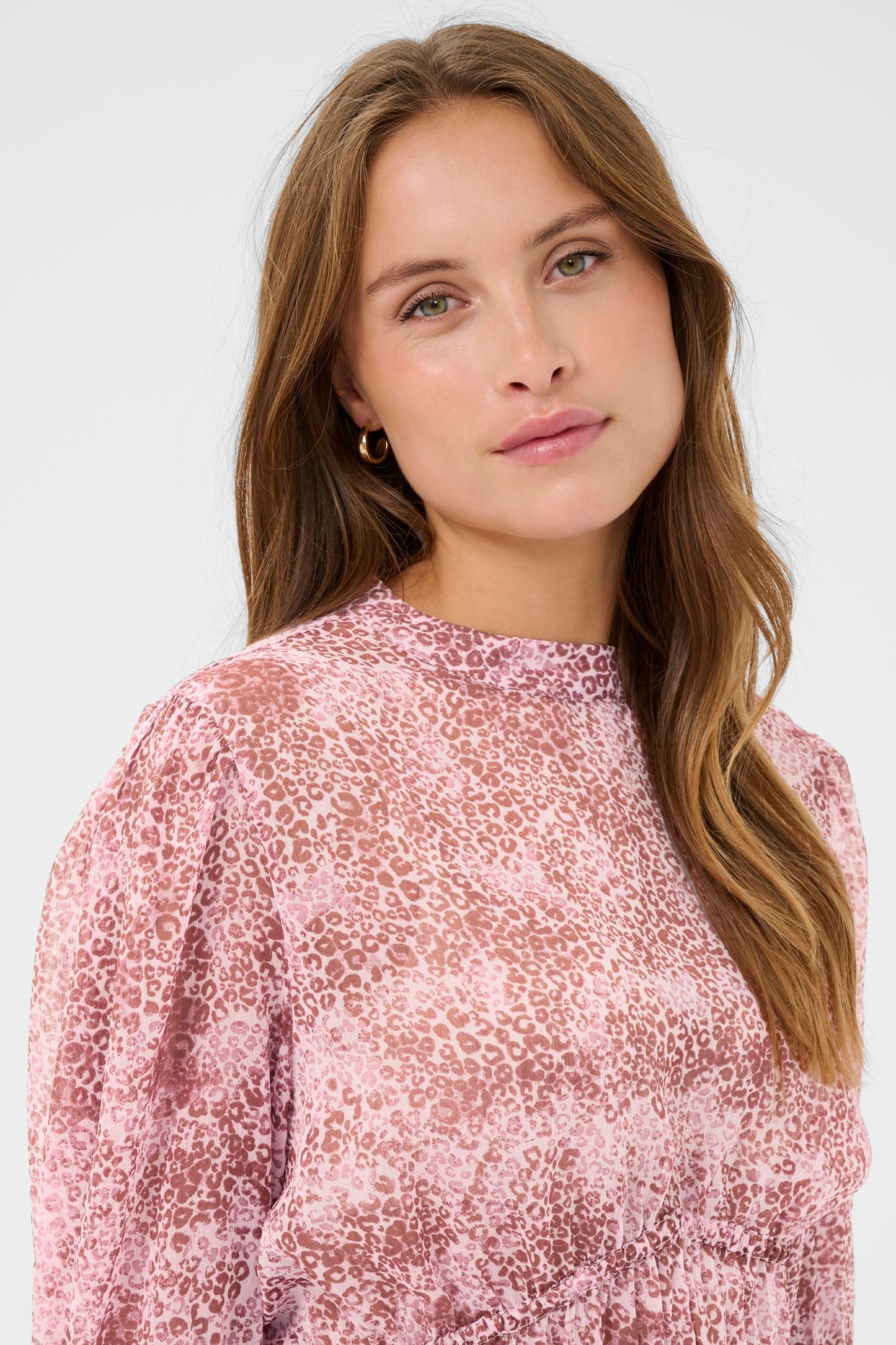 Olexandra blus - Pink Nectar Mini Animal