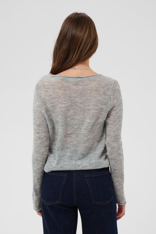 Sabbara Pullover - Grey Melange