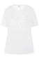 Bethany T-Shirt - Cream Við Perlu Sloyfu
