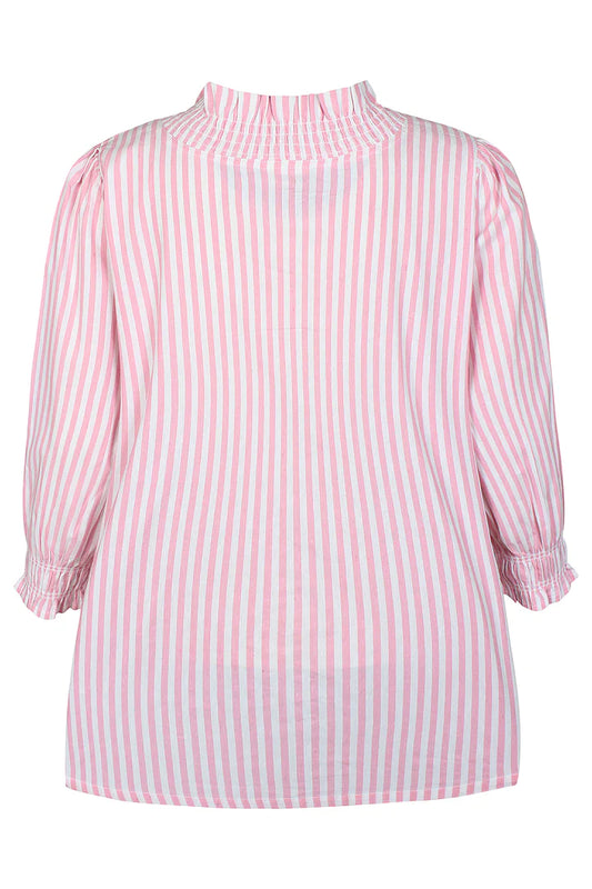 Cira Blusa - Pink Stripe