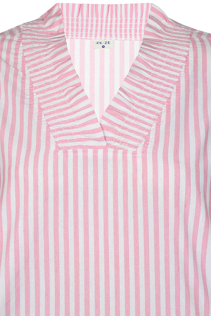 Cira Blusa - Pink Stripe
