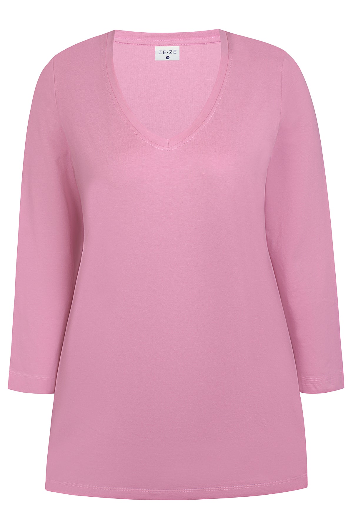 Catja T-shirt 3/4 - Rosa