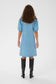 Berteline Arpa kjóli - Light blue wash