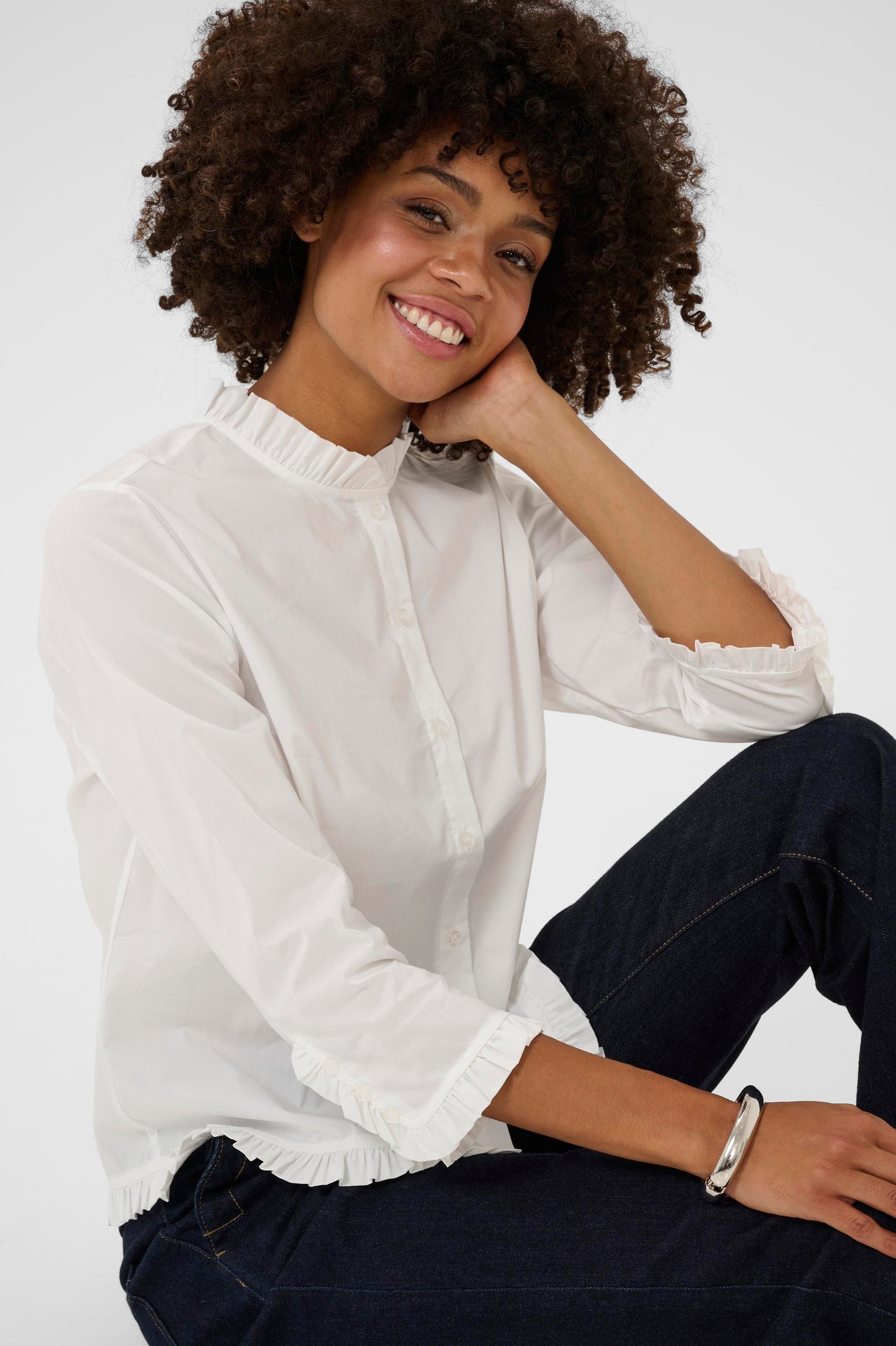 Kiea Antoinett skjúrta - Spring gardenia