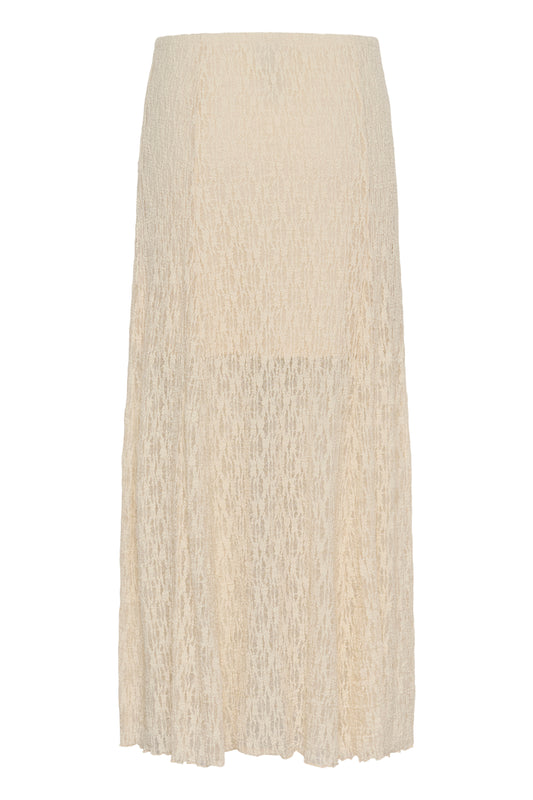 Kine lace skirt - Whitecap