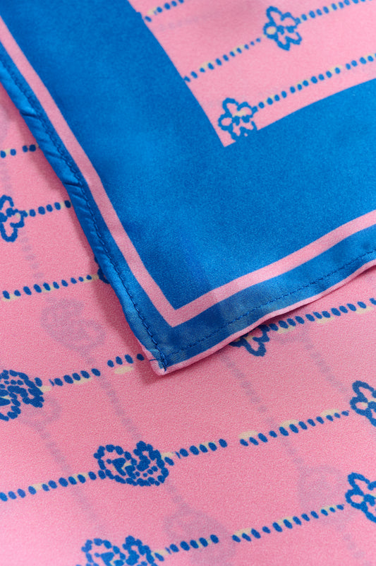 Loli turriklæð - Pink Graphic