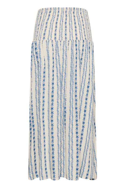 Hollie niðurdeilur - Blue/White Graphic
