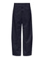 Clair Barrel Pants - Night sky Navy