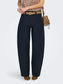 Clair Barrel Pants - Night sky Navy
