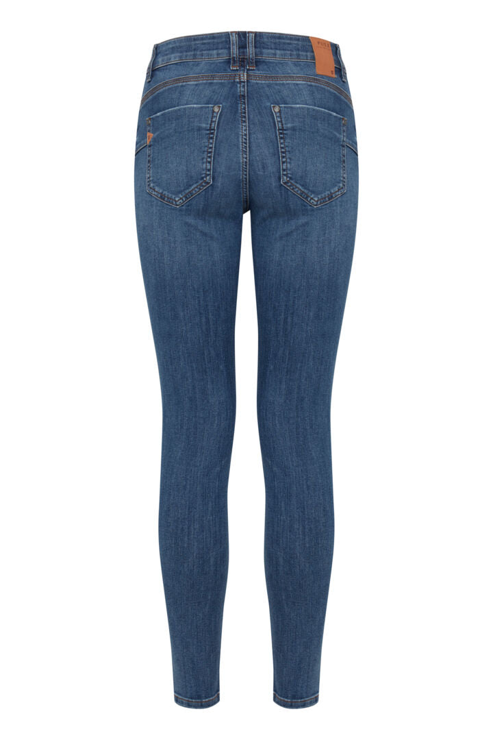 Anna Skinny Jeans - Medium Blue