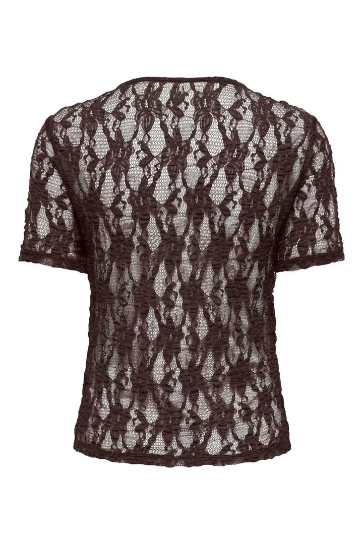 Alba Blondu Blusa - Brún