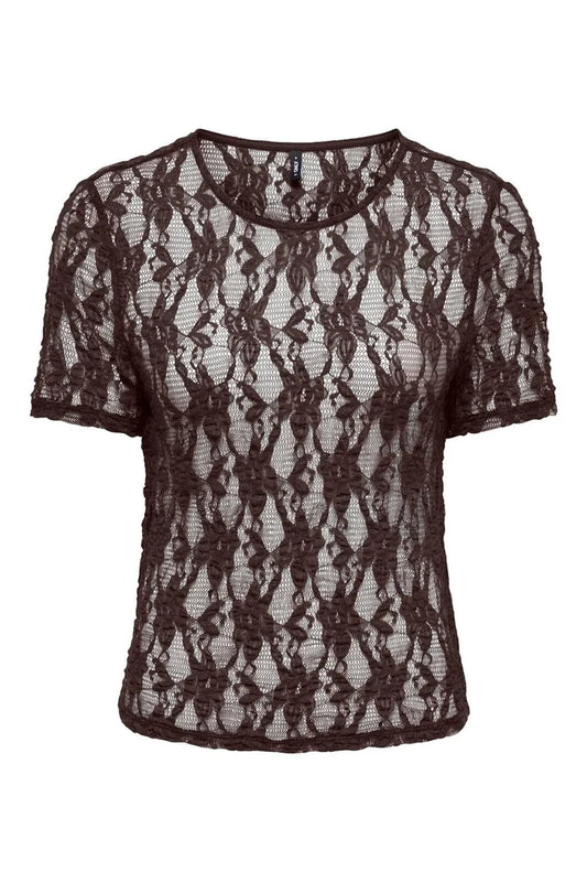 Alba Blondu Blusa - Brún