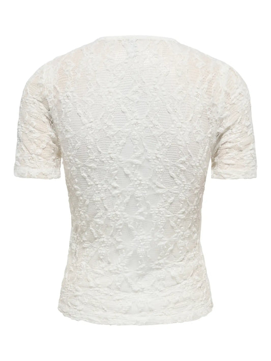 Alba Blondu Blusa - Cream