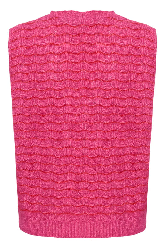 Amera Julietta Waistcoat - Pink/Red