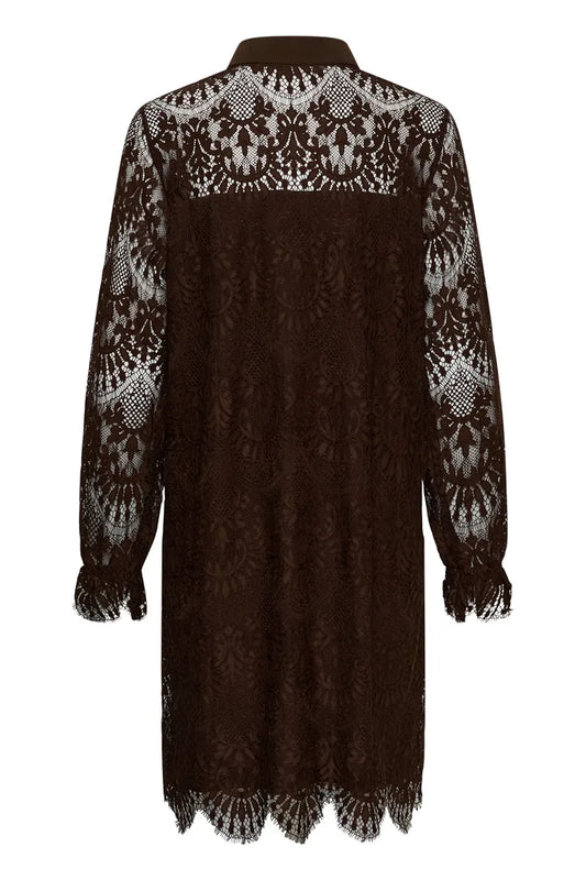 Arto Okram Dress - Coffee Bean