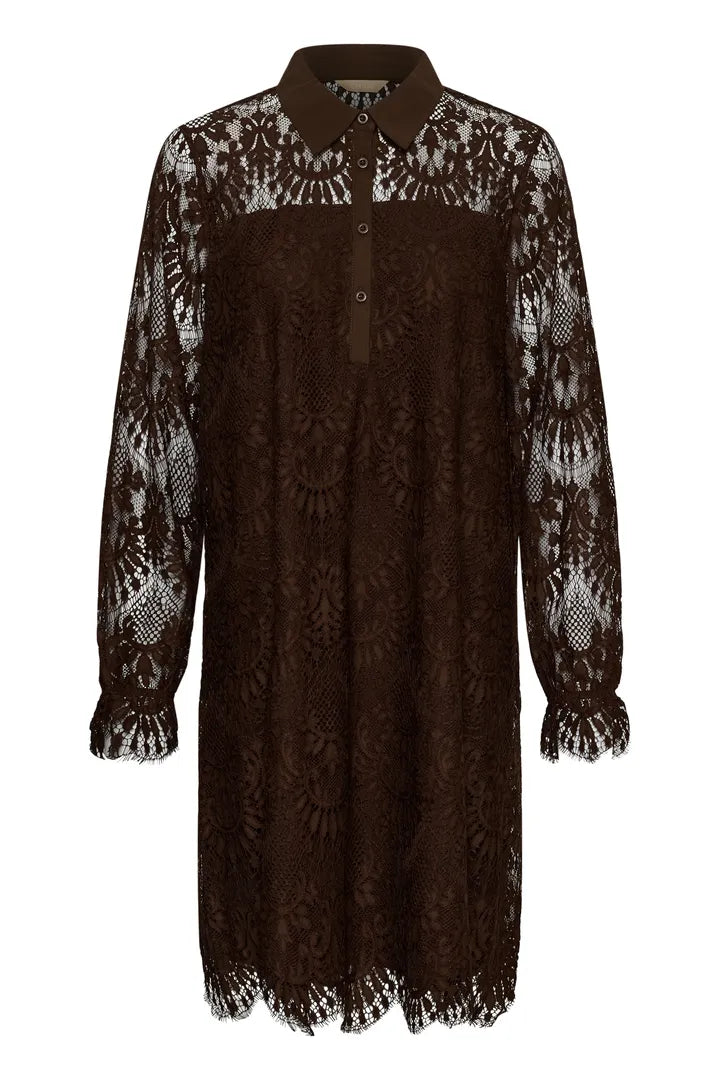 Arto Okram Dress - Coffee Bean