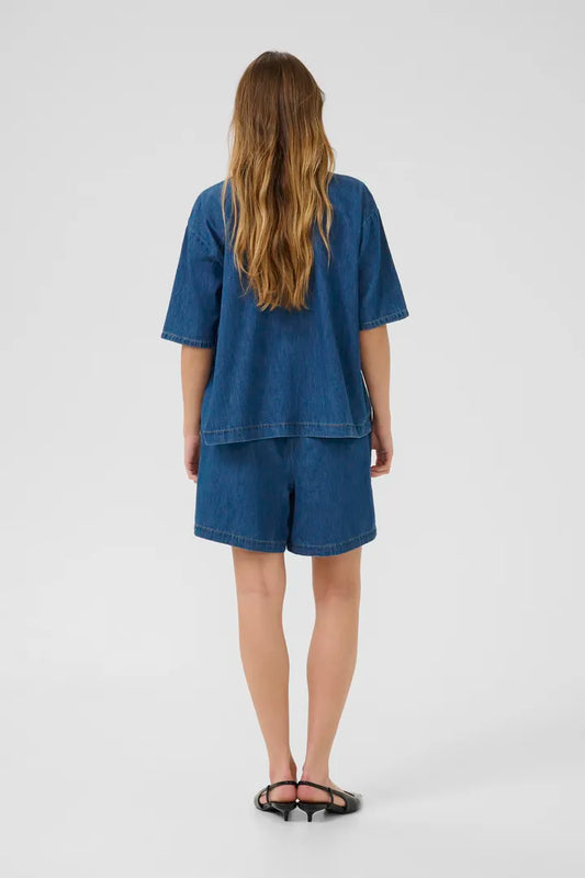 Berteline Arpa Skjúrta - Dark Blue Wash