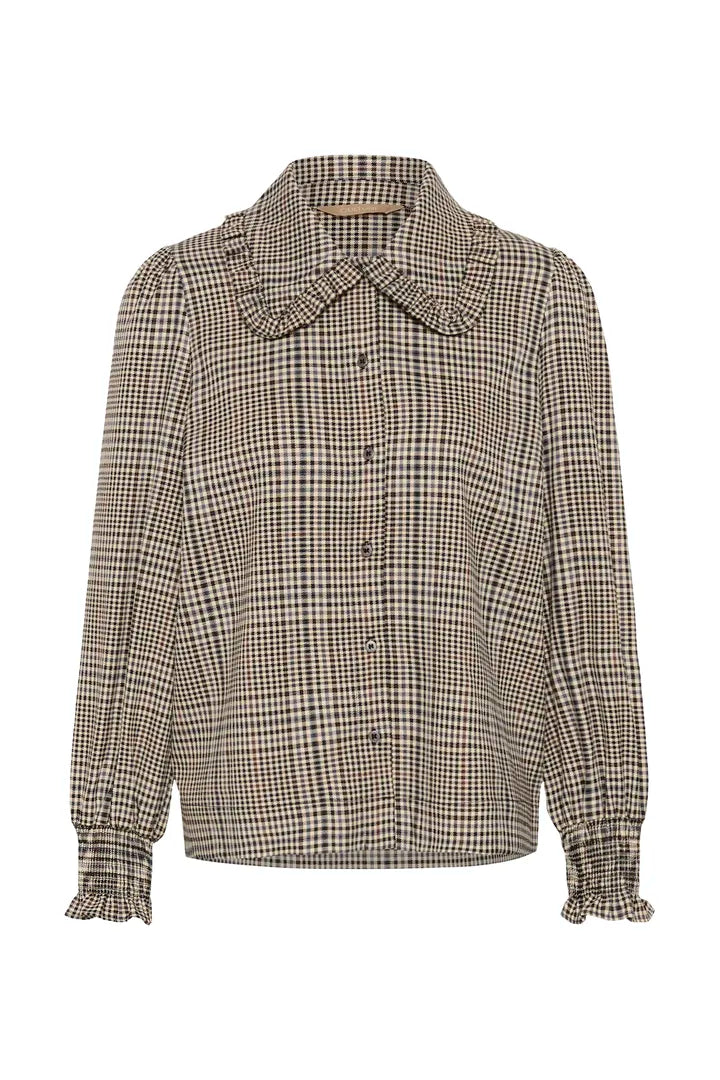 Birsen Shirt - Black Check