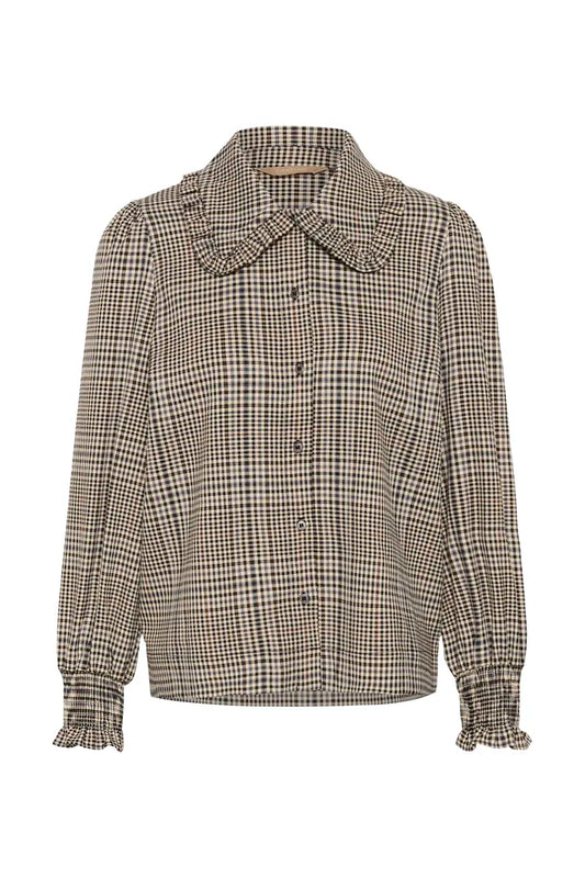 Birsen Shirt - Black Check