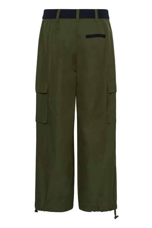 Brenda Pants - Olive Night