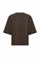 Skylar Oversized Tee - Hot Fudge