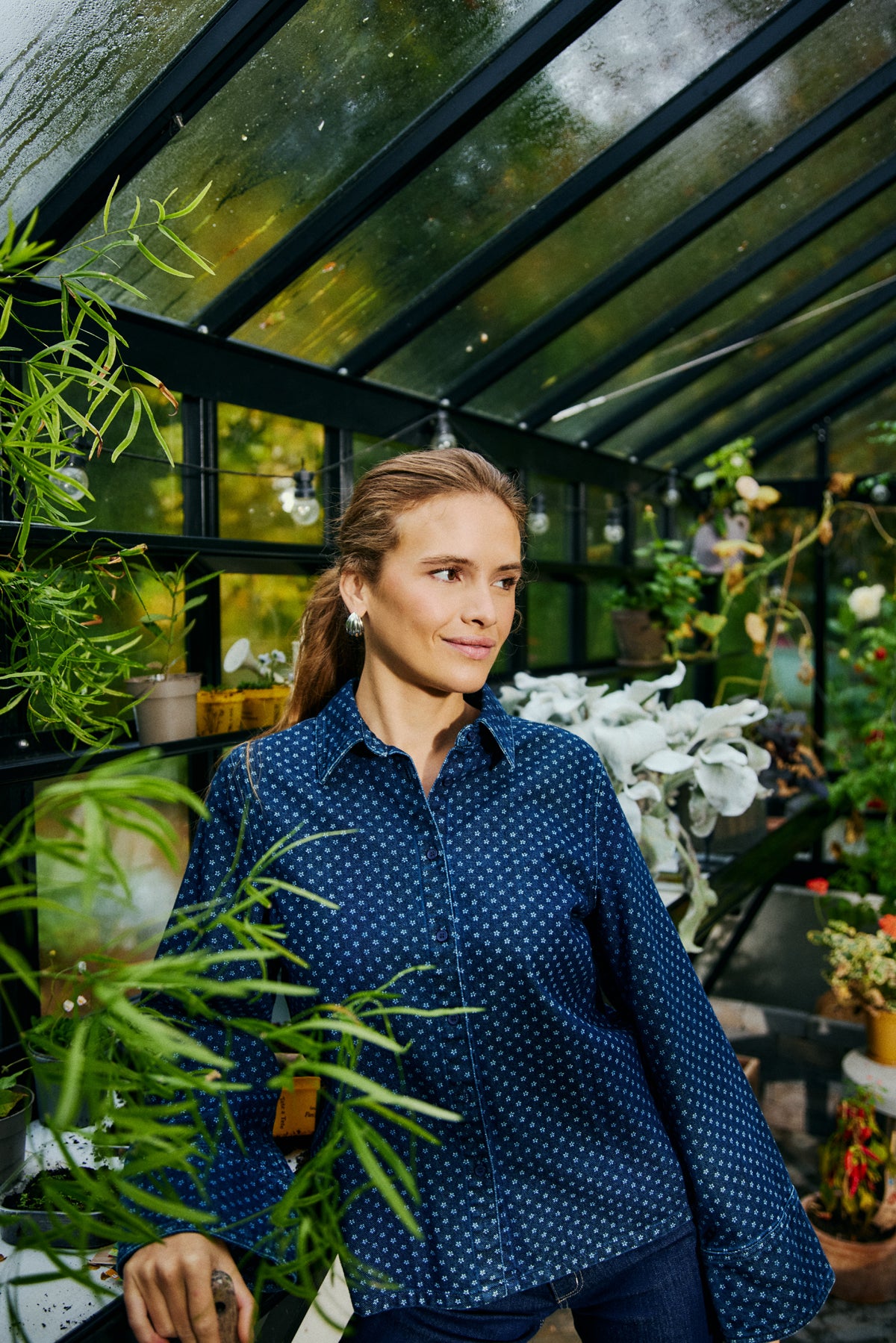 Rinna skjúrta - Dark blue denim