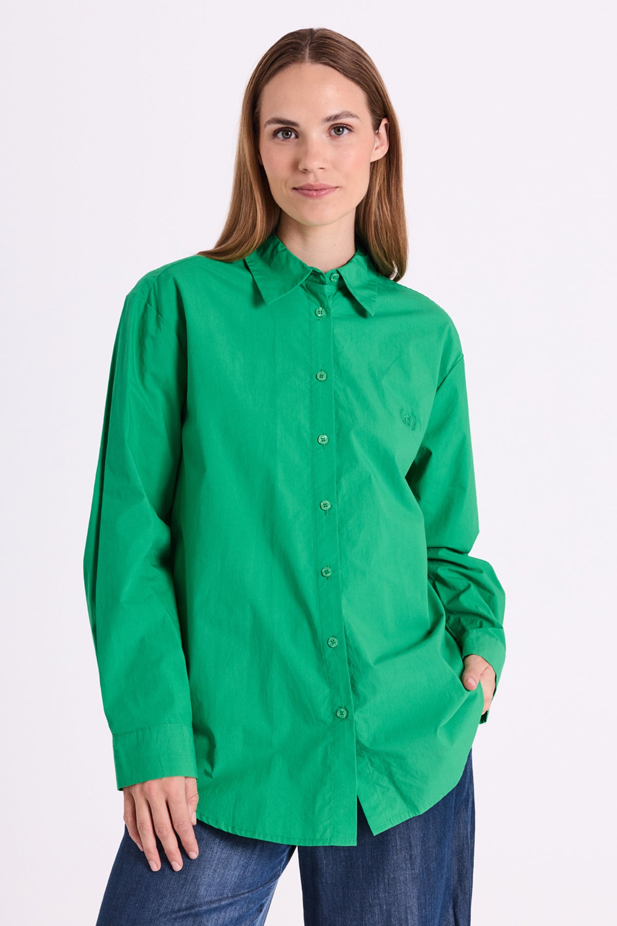 Jolle skjúrta - Bright green