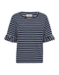 Marline T-shirt - Navy Blazer