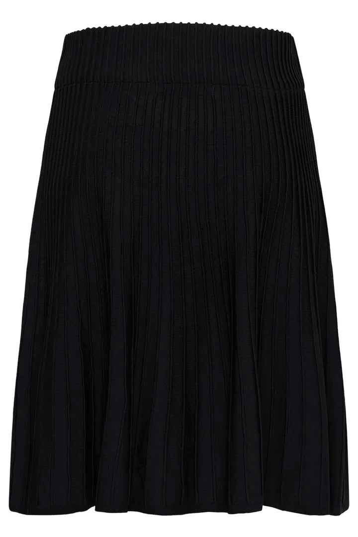 Heart Knit Niðurdeilur - Black