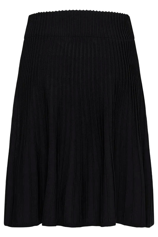 Heart Knit Niðurdeilur - Black