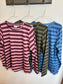 Anita Blusa - Blue Stripe