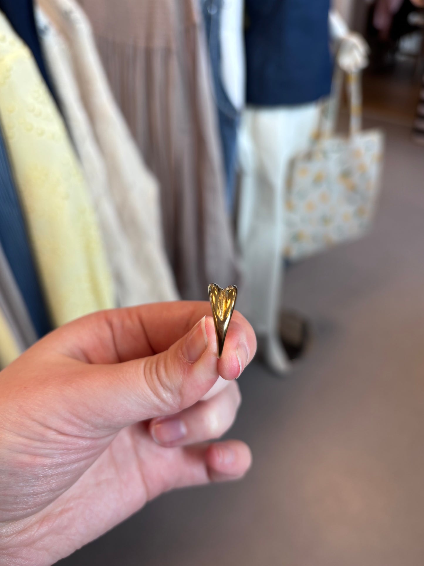 Bine Ringur - 18k Gull Belagt