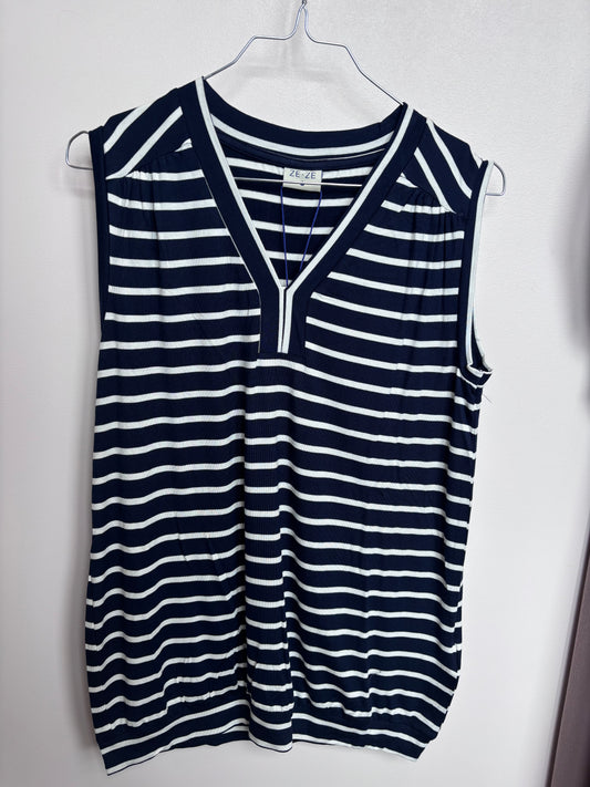Fay toppur - Navy/White Stripe