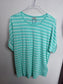 Fay t-shirt - Mint stripe