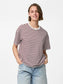 Sadie tshirt - Cloud Dancer/Tawney Port