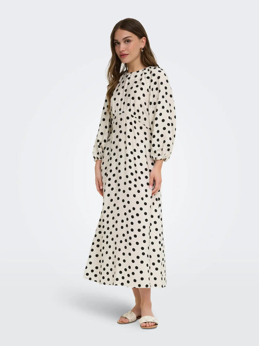 Maizee Kjóli - Cream/Black Dot