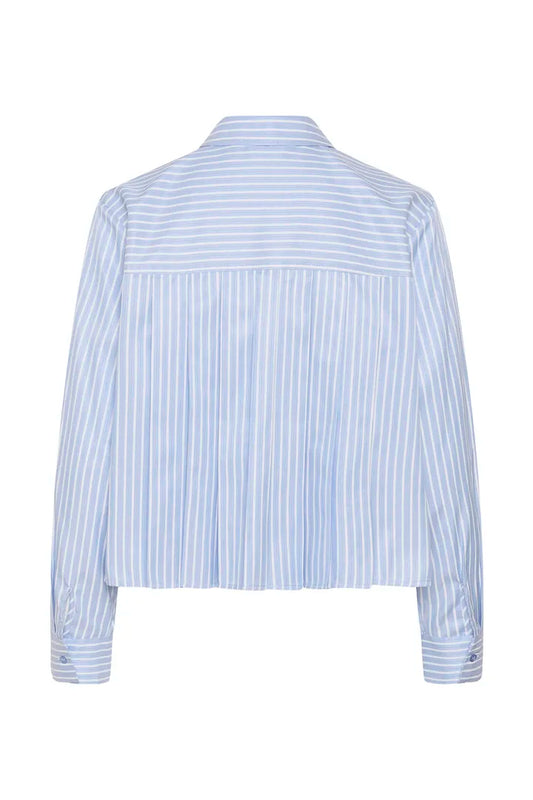 Manga Shirt - Blue/White Stripes