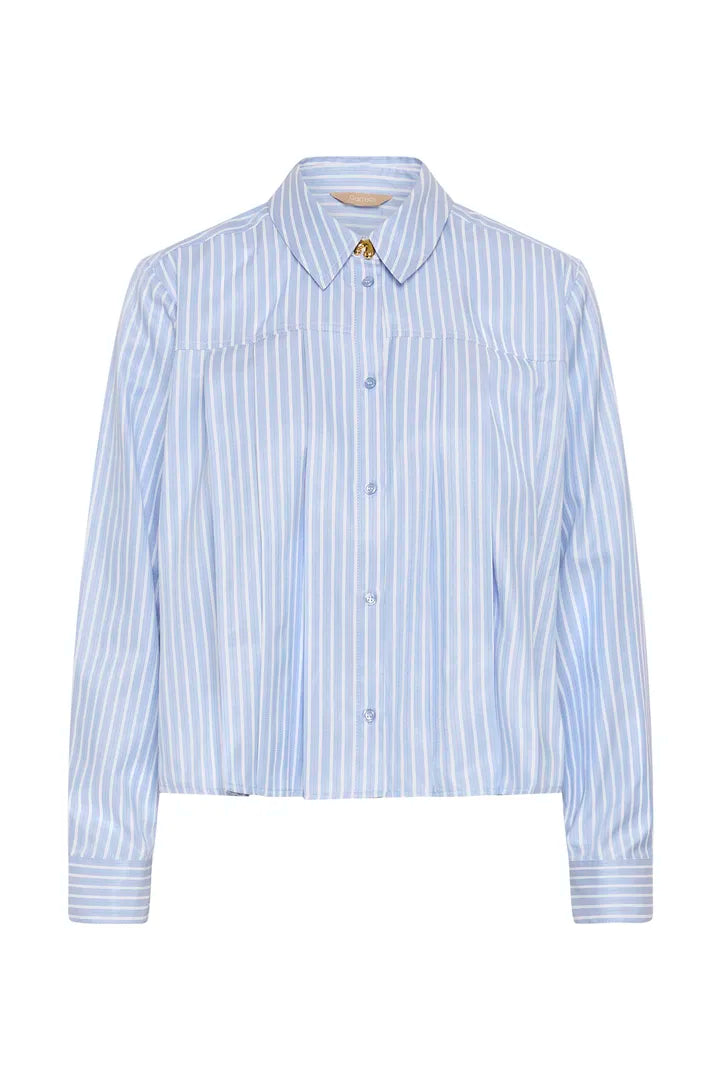 Manga Shirt - Blue/White Stripes