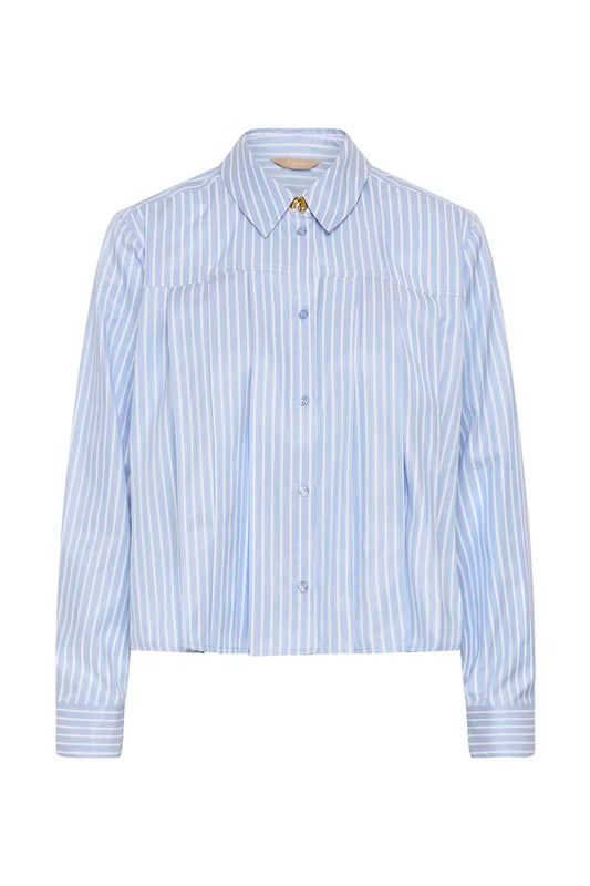 Manga Shirt - Blue/White Stripes
