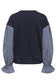 Nina Sweat Mix Blusa - Navy