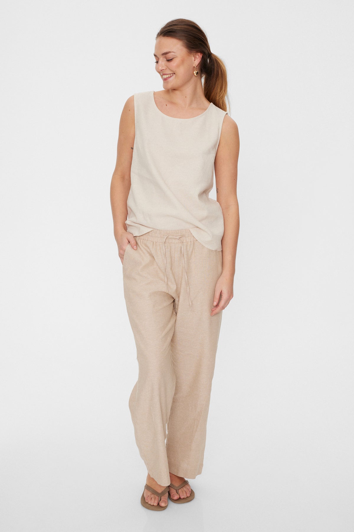 Lava pants - Sand Melange