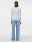 Ruka blusa - Cashmere Blue/Cloud Dancer