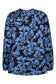 Relly Blusa - Blue Flower