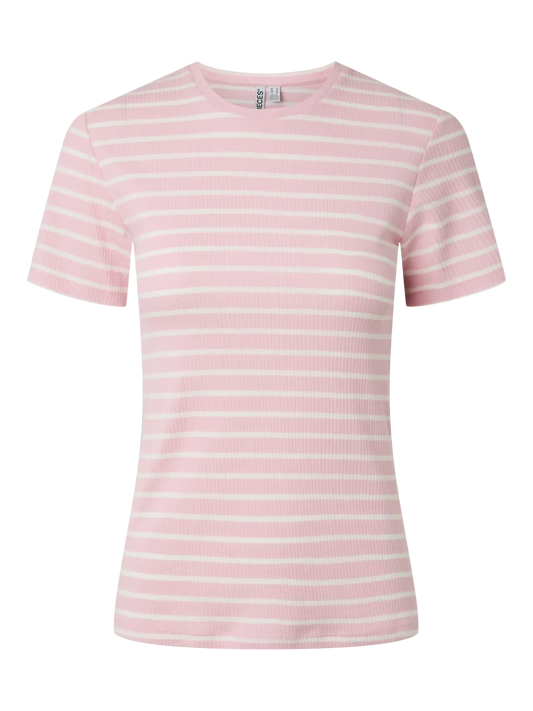 Ruka T-Shirt - Pink/Hvít
