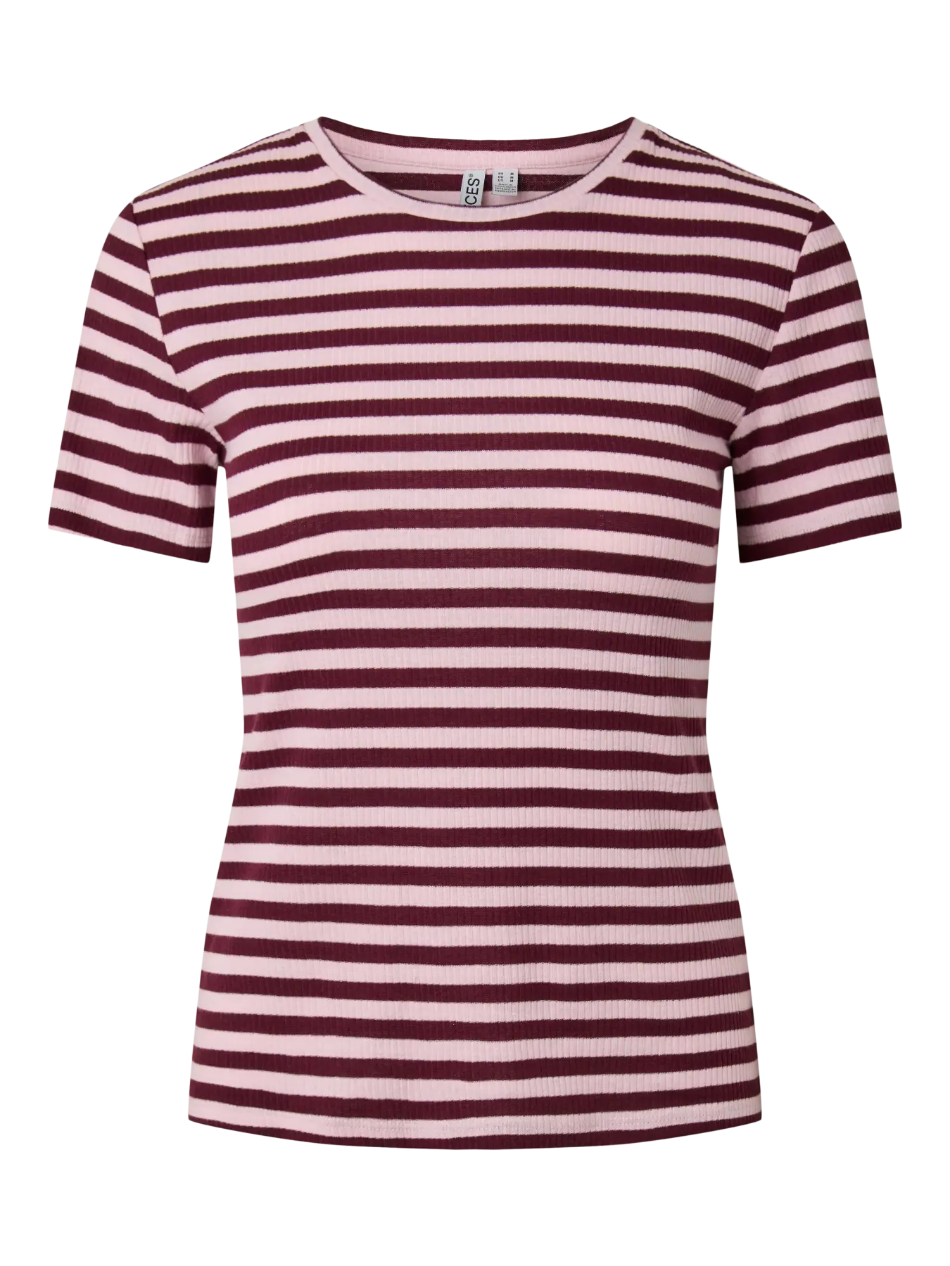 Ruka T-Shirt - Bordeux/pink